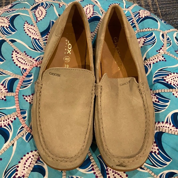 geox suede shoes